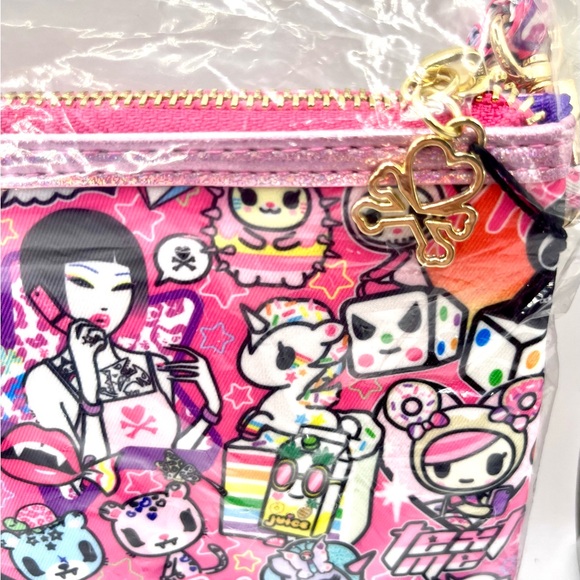 Tokidoki Y2Kawaii Zipper Pouch Wristlet A - Picture 6 of 8